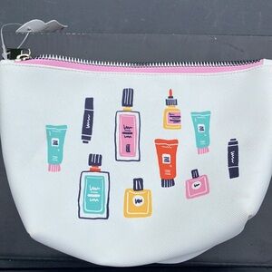 3/$20 OCS designs cosmetic bag NWT